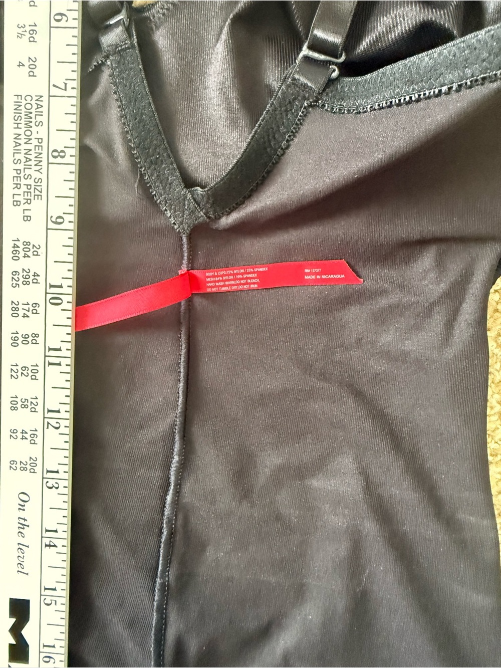 Ruby Ribbon Black Shaping Cami - Picture 7 of 7
